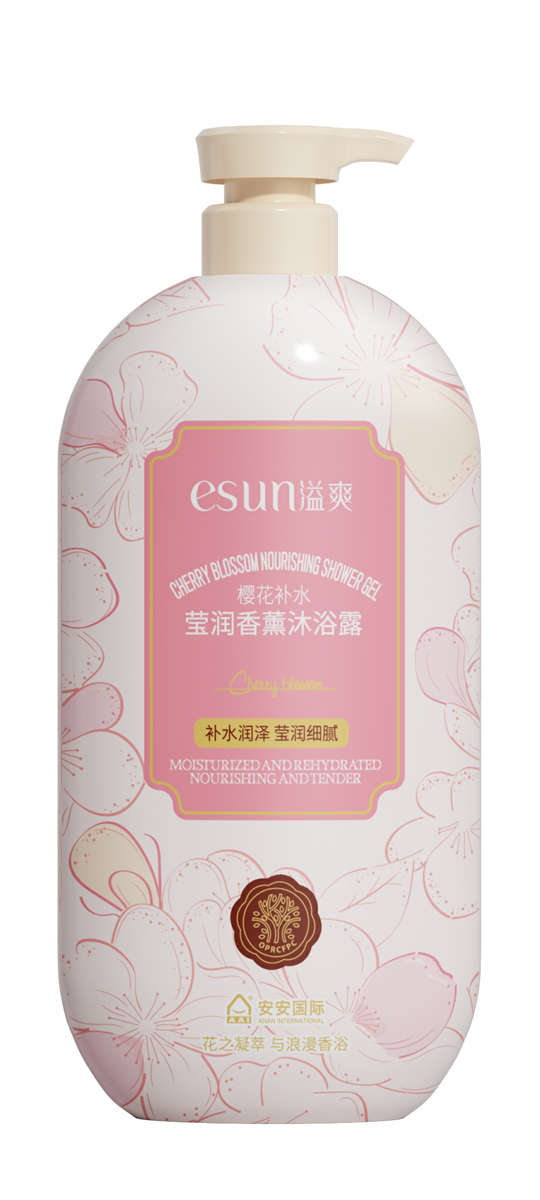 安安國際櫻花補(bǔ)水瑩潤香薰沐浴露